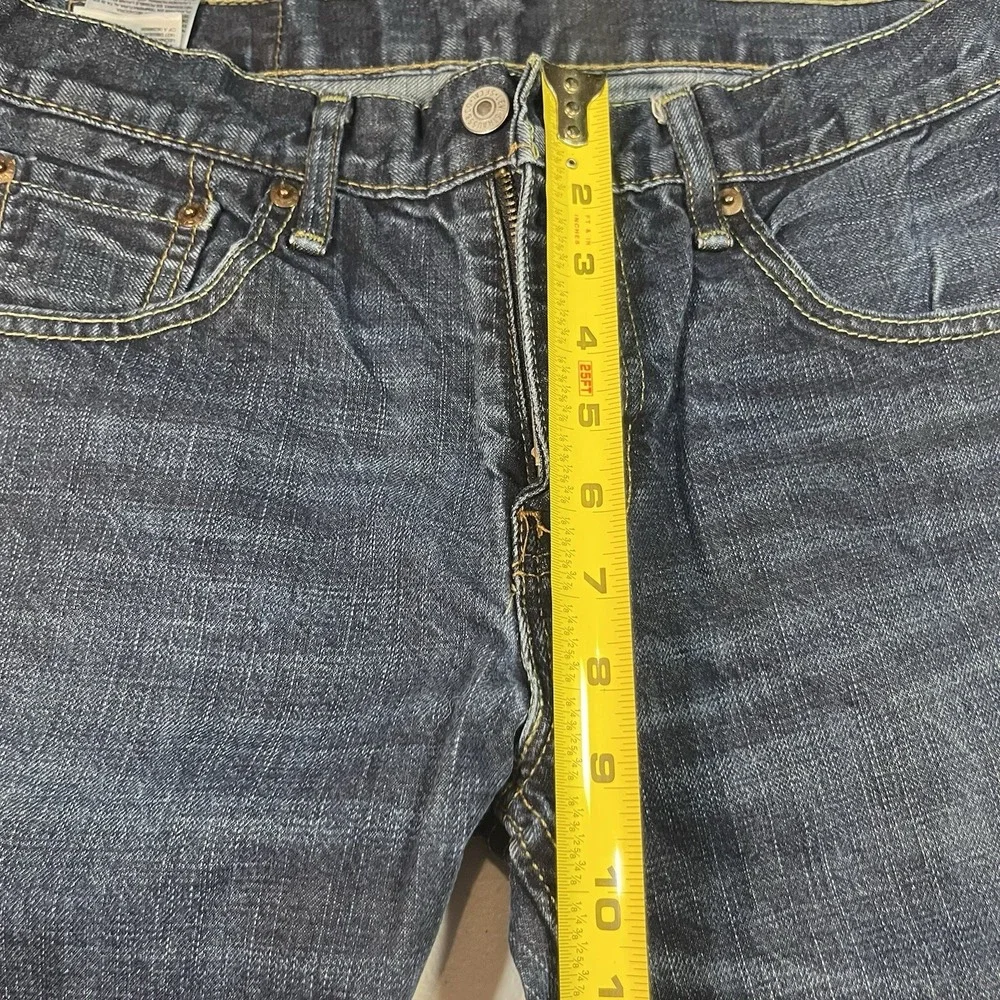Levis 527 Jeans Mens 29x30 Blue Bootcut Mid Rise Medium Wash Denim Western